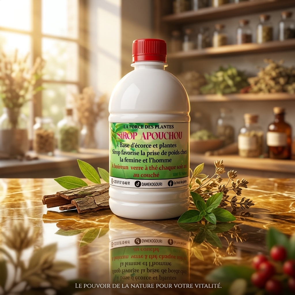 SIROP POUR PRISE DE POIDS (APOUTCHOU)